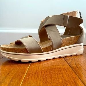 Adrienne Vittadini Cable Wedge Sandal